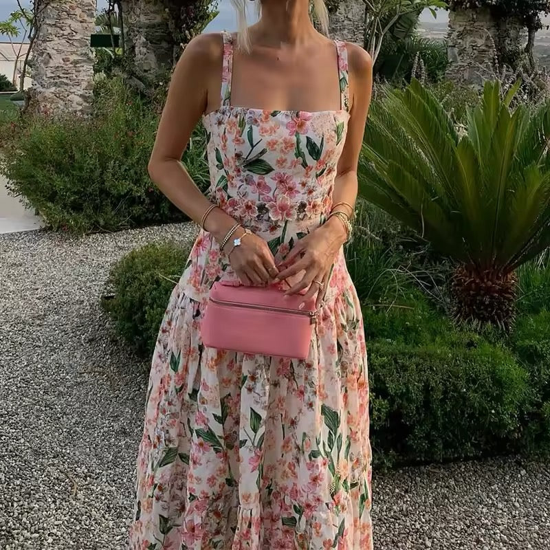 Summer Sexy Off Shoulder Vacation Dress
