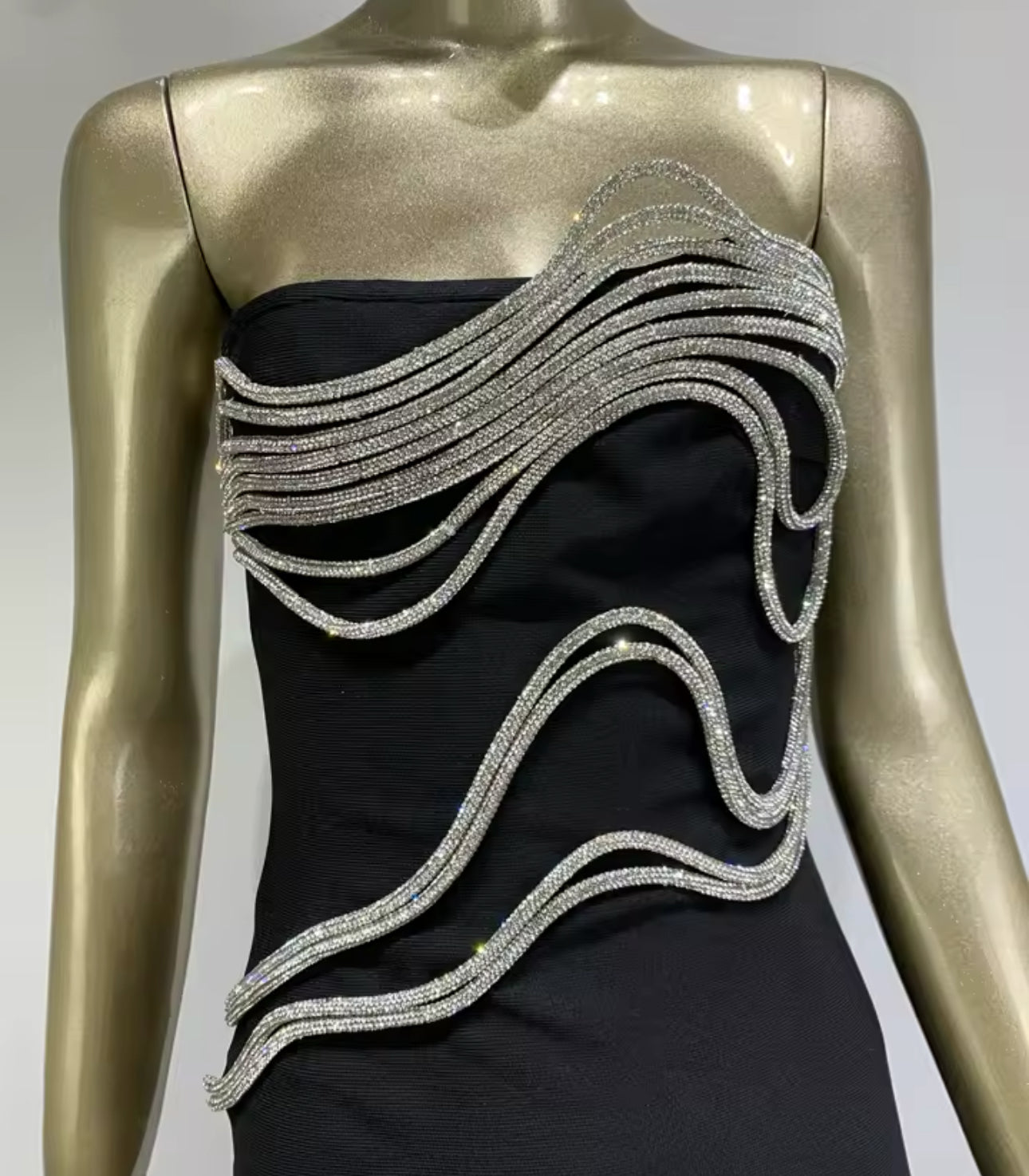 Avant-Garde Black Dress L(8/10) Avant-Garde Black Dress L(8/10)