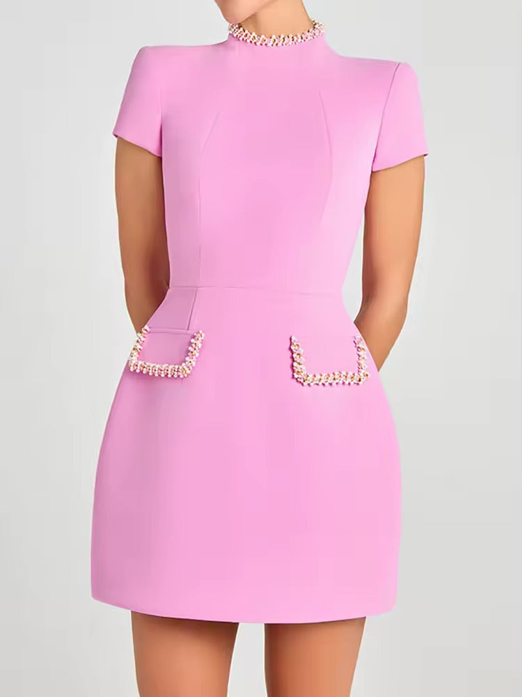 legally blonde pink dress One Iconic Look: Reese Witherspoon's Pink Courtroom Dress in Legally Blonde (2001)