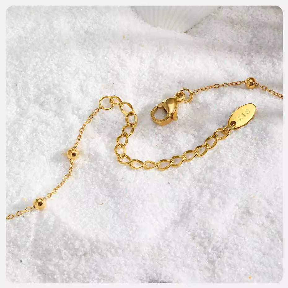 Seashell Bead Blast Necklace